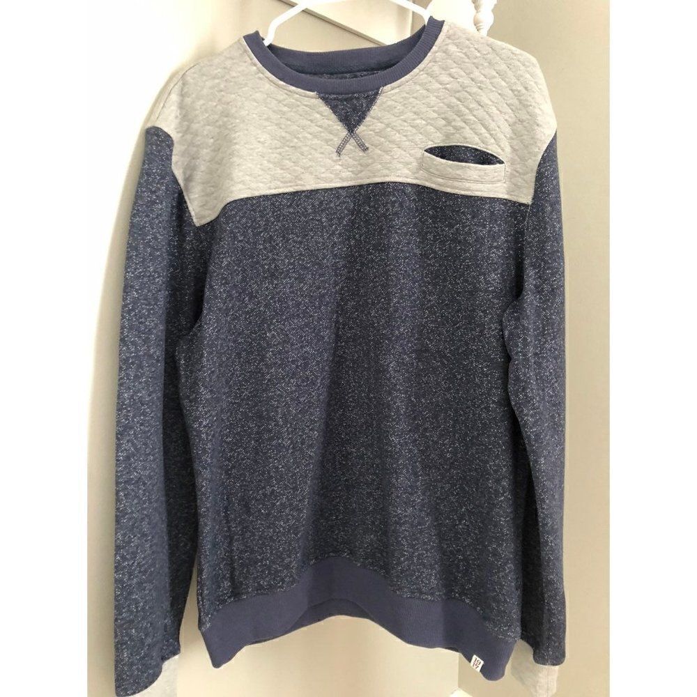 Sovereign Code men’s long sleeve blue sweater sz XL‎